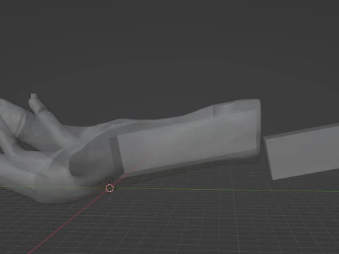 HAND SHELF 3D Print Model