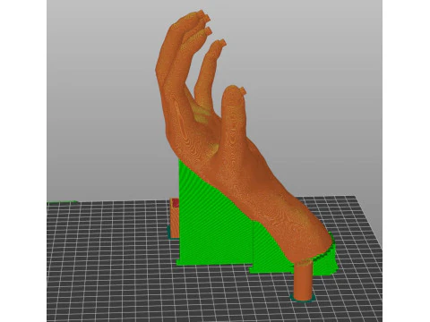 HAND SHELF 3D Print Model