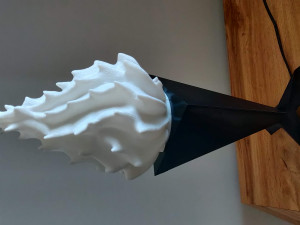FLAME LAMP 3D 프린트 모델