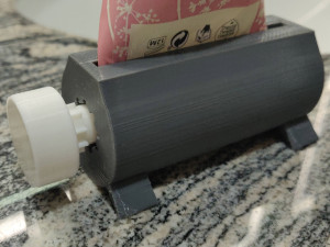 TOOTHPASTE SUPPORT AND SQUEEZER 3D 打印模型