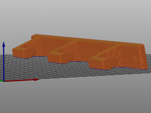 SHELF CUPS HOLDER Model do druku 3D