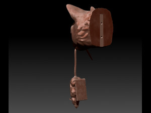Cat Door Knocker 3D Print Model