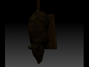 Cat Door Knocker 3D Print Model