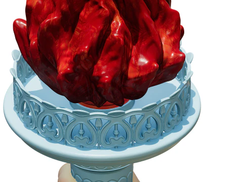 Lampa ścienna Liberty Torch Model do druku 3D