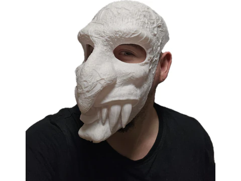 UGLY DEMON MASK 3D Print Model