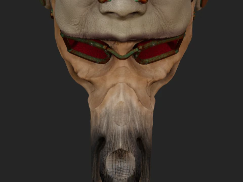 Plague doctor mask 3D Print Model