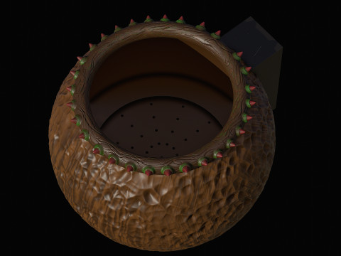 Wall Planter 3Dプリントモデル