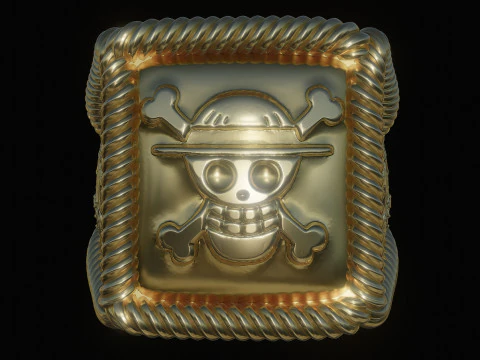 One piece ring 3D Print Model