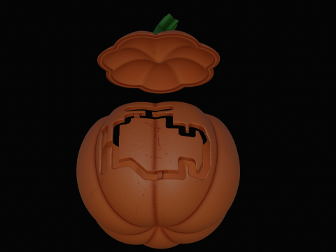Jack o Lantern 3D Print Model