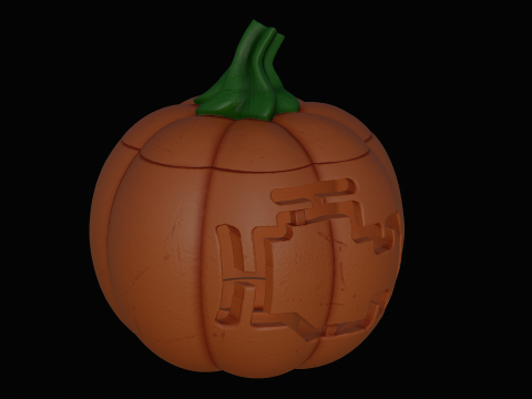 Jack o Lantern 3D Print Model