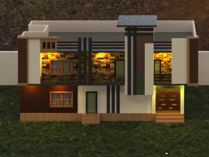 3D Front Elevation 3D Model