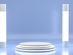 Stage for products 3D Model