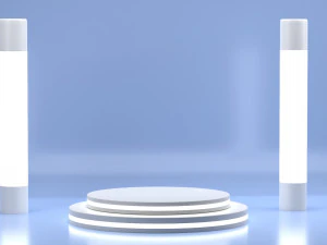 제품 스테이지 3D 모델