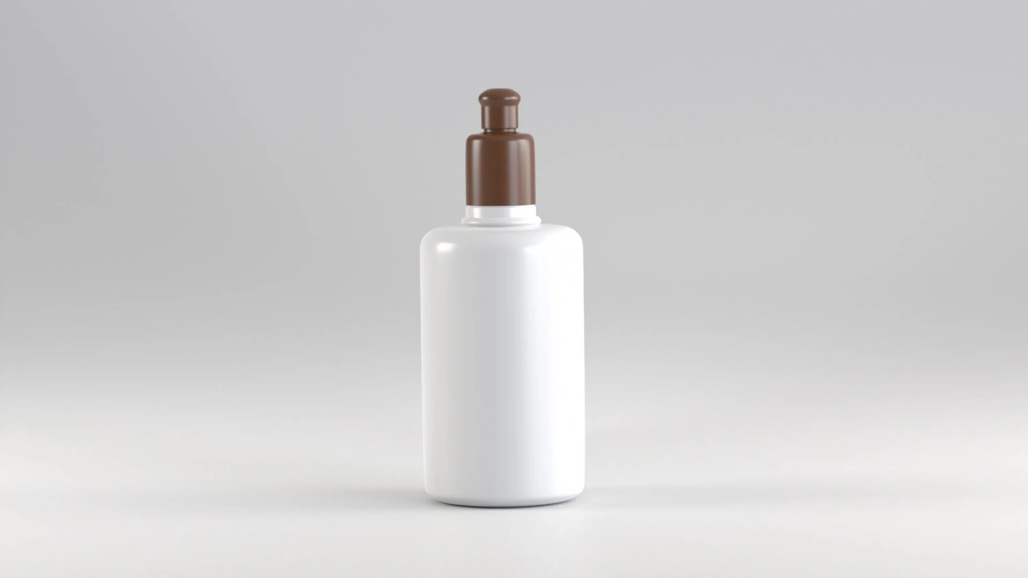 Cosmetic container 3D Model .c4d .max .obj .3ds .fbx .stl .blend 