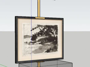 Visual Comfort McClean Easel Light 3D Model