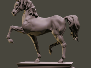 Arabian Horse 3D Print Model