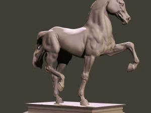 Arabian Horse 3D Print Model