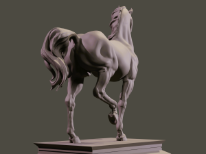 Arabian Horse Modelo de Impressão 3D