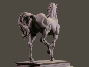 Arabian Horse 3D Print Model