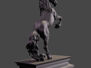Friesian Horse Model do druku 3D