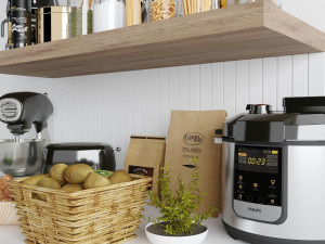 Kitchen accessories 3D-Modell