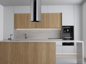 Islan Kitchen 3D 모델