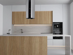 Islan Kitchen 3D Model