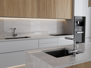 Islan Kitchen 3D 모델