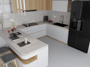 Kitchen Vol02 3D Model