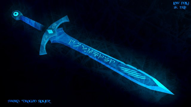 DragonSlauer 3D Модель .c4d .max .obj .3ds .fbx .stl .blend 