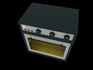 Electric oven Model 3D
