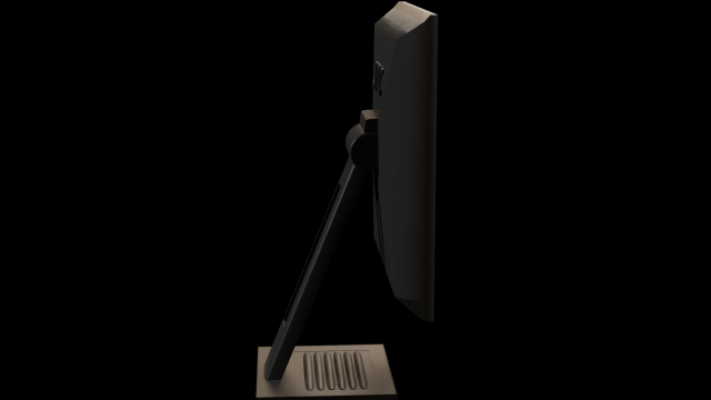 Pc monitor Model 3D .c4d .max .obj .3ds .fbx .stl .blend 