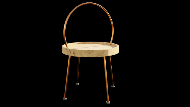 Fancy table 3D Model .c4d .max .obj .3ds .fbx .stl .blend 