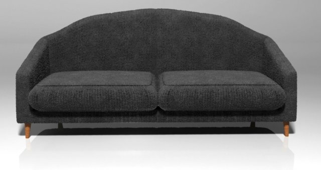 Sofa for designers 3D Model .c4d .max .obj .3ds .fbx .stl .blend 