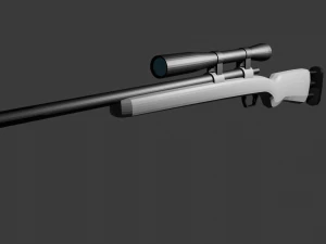 Low Poly M23 3D Model