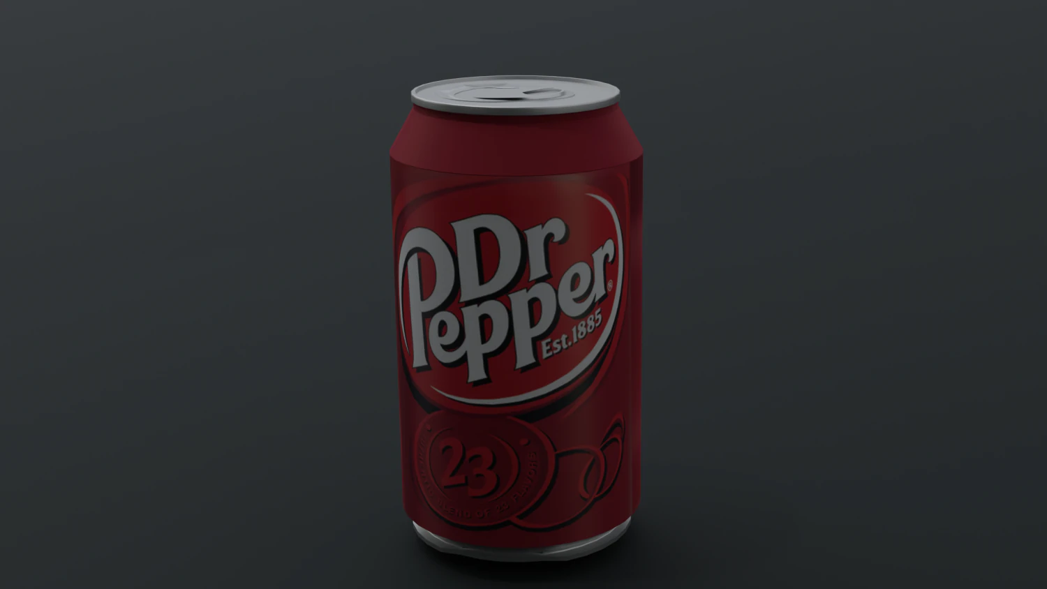 Soda can 3D Model .c4d .max .obj .3ds .fbx .stl .blend 