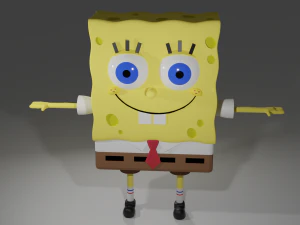 Spongebob Model 3D