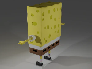 Sponge Bob 3D Model