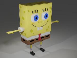 Sponge Bob 3D Model