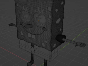 Sponge Bob 3D Model