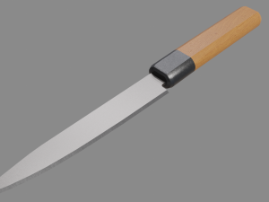 Kitchen Knives 3D Model