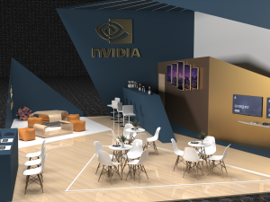 Exhibition stand 3ds max 2023 Modelo 3D