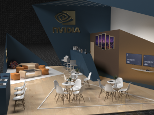Exhibition stand 3ds max 2023 3D 模型