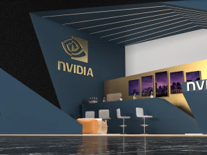 Exhibition stand 3ds max 2023 3D Model