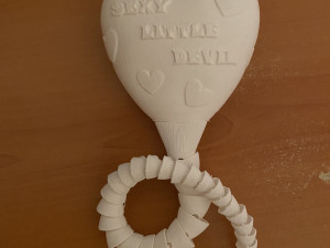 Devils Heart - Valentines day 3D Print Model