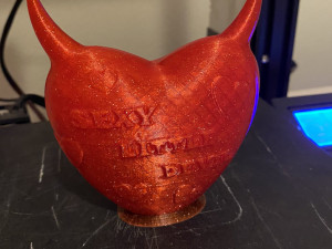 Devils Heart - Valentines day 3D Print Model