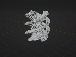 Abstract model V2 3D Model