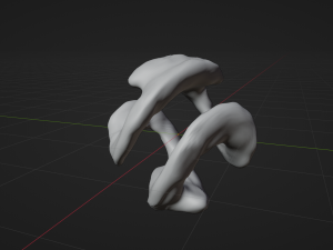 Abstract model V3 Modèle 3D