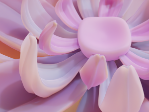 Flower model Modelo 3D