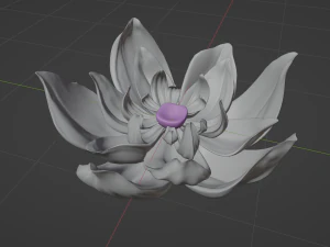 Flower model 3D Model